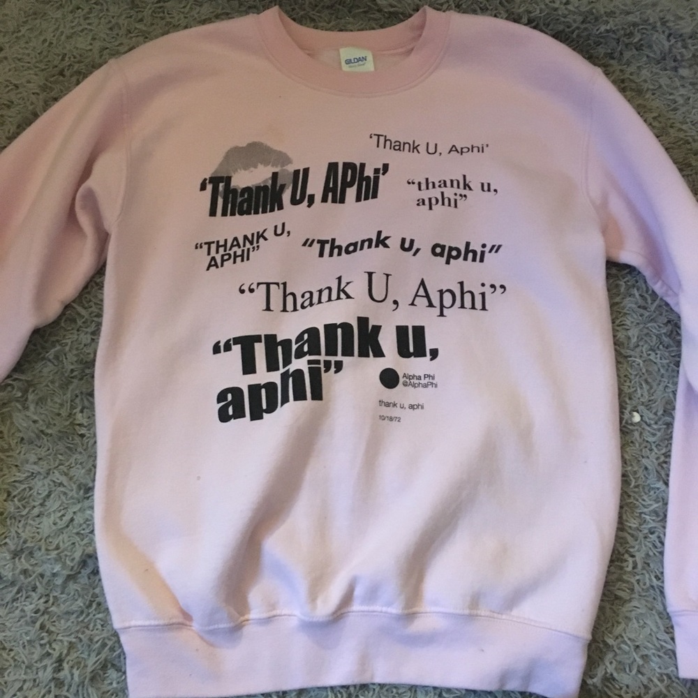 Alpha Phi crewneck